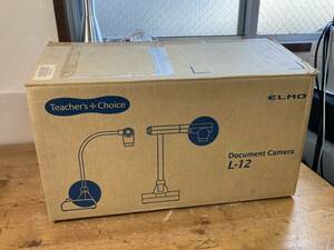 未使用？ ELMO エルモ Document Camera 書画 カメラ L-12 112305 実物投影機