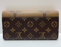 【1円】美品 ルイヴィトン LOUIS VUITTON ポルトフォイユ・サラ 現行モデル モノグラム ジャイアント M80726 RFID 箱 袋_画像3