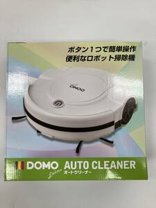 【新品】サクセスアジア DOMO ELEKTRO お掃除ロボット オートクリーナー ロボットクリーナー ホワイト　DM0001WH (Y-367-4)