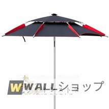 新入荷★釣り傘 2m 暑さ対策 撥水加工 炭素繊維 日傘 パラソル フィッシングパラソル 360度回転 角度調節 チルト機能 晴雨兼用 UV保護 日焼_画像1