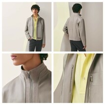 定価210万 HERMES 2023SS Hooded Leather Blouson エルメス 春夏 ラムスキン 羊革 レザーフードジャケット ブルゾン パーカー セリエボタン_画像2