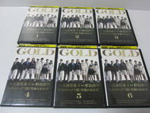 ▼DVD処分！フジテレビ【 GOLD　完全版 】全6巻セット！天海祐希・長澤まさみ・水上剣星・松坂桃李・武井咲・綾野剛・反町隆史・2010年作_画像1