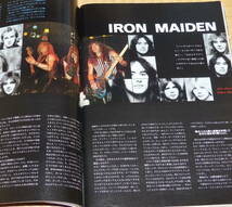 Player 1982 10　プレイヤー　ローリング・ストーンズ　IRON MAIDEN　ローリング・ストーンズ　ヒューイ・ルイス　モーターヘッド　モッズ_画像4