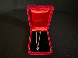 je14　ネックレス　ペンダント　ゴールド　18ｋ　刻印有　NAKAIジュエリー　ホテルオークラ　TOKYO　アンティーク　上流階級　婦人　宝飾品