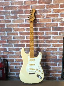 【中古・ジャンク品】1円～☆希少!! Fender エレキギター ストラト フェンダー ストラトキャスター Stratocaster ブリッジ 弦 なし 音 音楽