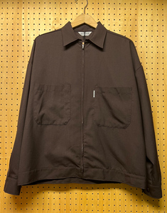 COOTIE クーティー T/W Work Jacket BROWN Sサイズ