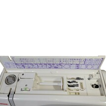 動作品 JANOME SEC10 9090 Model 853 ハンドクラフト 手工芸 ジャノメ コンピューターミシン ケース付_画像8