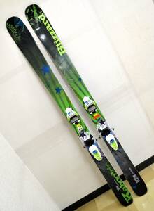 美品 軽量2.6kg 173cm 131-98-116 BLIZZARD KABOOKIE MARKER SQUIRE ブリザード フリーライド ツイン FREERIDE SKIS SKI