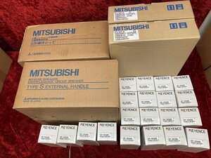 11-14-730 ★SS 電材 配電用品 工事用材料 三菱 キーエンスなど まとめ売り 多数セット　中古