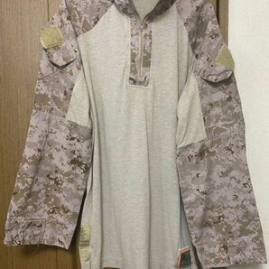 米軍 海兵隊 現用 FROG MARPAT M-R 実物 コンバットシャツ USMC デザートマーパット　DESERT