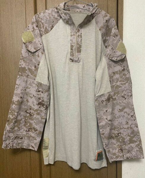 米軍 海兵隊 現用 FROG MARPAT M-R 実物 コンバットシャツ USMC デザートマーパット　DESERT