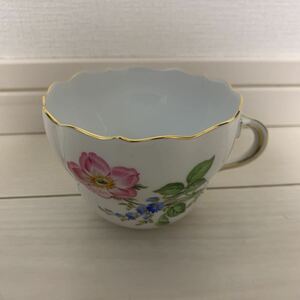 訳アリ　マイセン Meissen 花 ベーシックフラワーソーサー無し　食器 中古品