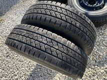 ハイエース200系　スタッドレス　ブリザックVL1 195/80R15 LT規格　中古品_画像6