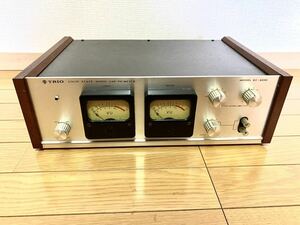 TRIO KC-6050 取扱説明書付 ソリッドステートオーディオラボVUメーター　通電確認済み　