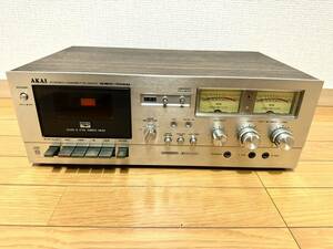 ◆ AKAI アカイ 赤井 GXC-709D カセットデッキ 通電確認済み　