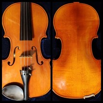 【中古ジャンク品】SUZUKIEstablished 1887 in NagovaNo.200 Size 4/4 Anno 2003SUZUKI VIOLIN NAGOYAJAPAN フルサイズ バイオリン ケース_画像1