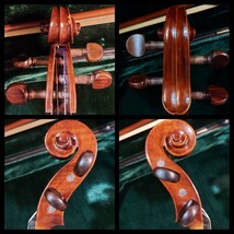 【中古 ジャンク品】Ascot Handmade Instruments San Jose, co.Model 80 4/4 1999 フルサイズ バイオリン ケース 弓付き_画像5