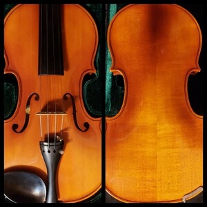 【中古年代物 ジャンク品】 スズキ ESTABLISHED 1887 SUZUKI VIOLIN CO.,LTD NAGOYA JAPAN 4/4 NO 280 1977 バイオリン 弓 ケース 松脂付き