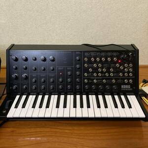 【中古美品、動作確認済み】KORG MS-20 mini セミモジュラーシンセ　アナログシンセ　純正ソフトケース付属