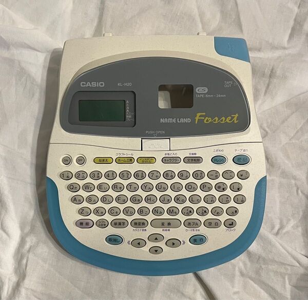 CASIO NAME LAND KL-H20BU Fosset 本体のみ
