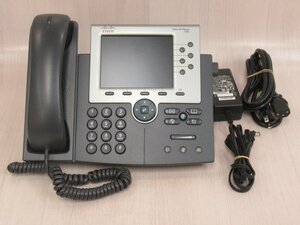 ▲Ω ZZ# 14476# 保証有 Cisco【 CP-7965G 】シスコ Unified IP Phone IP電話機 領収書発行可能