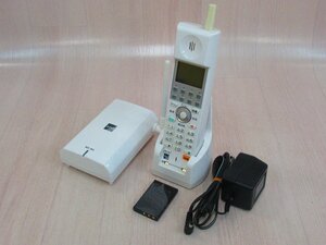Ω XI1 6673 保証有 16年製 サクサ Saxa PLATIA PT1000用 コードレス電話機 WS800(W) 電池付 ・祝10000！取引突破！