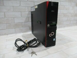 Ω TTPC 0924m 保証有 富士通【 PRIMERGY TX1320 M4 】【 Xeon E-2124 3.3GHz / HDD:1.2TB SAS 2.5インチ ×2 / 16.0GB / OS 無 】鍵付