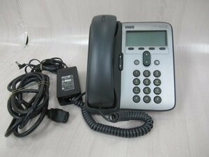 Ω ZO2 15046※保証有 シスコ CISCO 7900 SERIES CP-7912G IP Phone 電話機 アダプタ付・祝10000！取引突破！