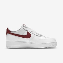 NIKE AIR FORCE 1 '07 CZ0326-100 エア フォース 白×チームレッド US9_画像3
