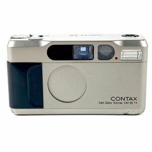 コンタックス CONTAX T2 チタンシルバー［ジャンク品］ フィルム コンパクトカメラ 【中古】