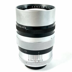 キヤノン Canon 85mm F1.5 Lマウント L39 ［ジャンク品］ レンジファインダーカメラ用レンズ 【中古】