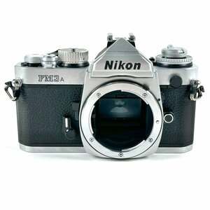 ニコン Nikon FM3A ボディ シルバー フィルム マニュアルフォーカス 一眼レフカメラ 【中古】