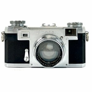 ツァイス・イコン Zeiss Ikon CONTAX IIA + Sonnar 5cm F1.5 ゾナー ［ジャンク品］ フィルム レンジファインダーカメラ 【中古】