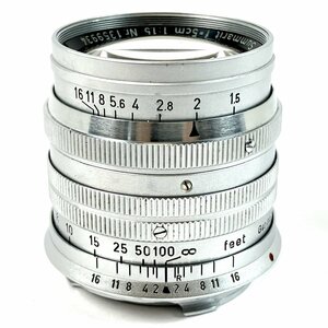 ライカ LEICA Summarit 5cm F1.5 ズマリット Mマウント レンジファインダーカメラ用レンズ 【中古】