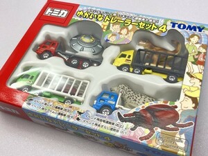 トミカ ゆかいなトレーラーセット4 4台セット トミカ 742814/未開封 ※まとめて取引・同梱不可 [41-6819]