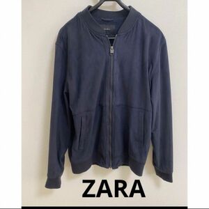 ZARA メンズ　ブルゾン　スエード　サイズL