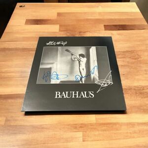 Bauhausバウハウス 直筆サイン入り LP レコード 送料無料