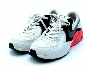 NIKE ナイキ CD5432-100 Air Max Excee エア マックス エクシー スニーカー size25/白ｘ黒ｘピンク ■■ ☆ dja5 レディース