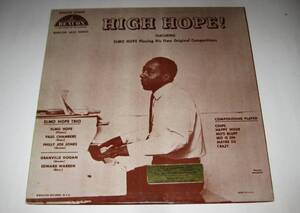 エルモホープ HIGH　HOPE！FEATURING　ELMO　HOPE　Playing　His　Own　Original　Compositions　BEACON　JJAZZ　SERIES　V.S.O.P．Records