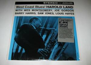 ★名盤！WEST　COAST　BLUES／HAROLD　LAND　SEXTET　ハロルド・ランド・セクステット　ウェス・モンゴメリー／バリー・ハリス　◆JAZZLAND