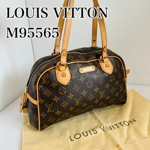 【美品】ルイヴィトン　モノグラム　モントルグイユPM ショルダーバッグ　トートバッグ　ハンドバッグ　LOUIS VUITTON