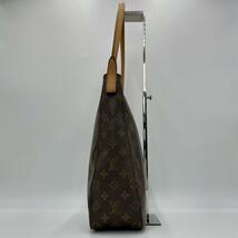 1円【美品・人気モデル】LOUIS VUITTON ルイヴィトン ハンドバッグ トートバッグ ワンショルダー モノグラム ルーピング GM PVC レザー_画像4