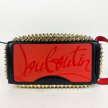 1円 極美品・希少モデル Christian Louboutin クリスチャンルブタン クラッチバッグ セカンドバッグ ブラスター スタッズ スパイク メンズ_画像6