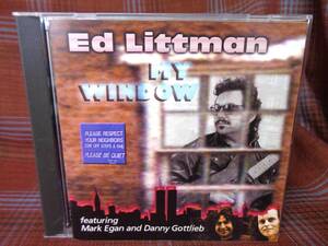 A#2888*◆CD◆ ED LITTMAN - My Window feat. MARK EGAN ＆ DANNY GOTTLIEB YM8011