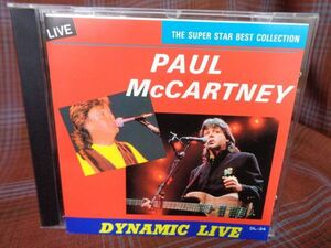 A#3235◆CD◆ ポール・マッカートニー The Super Star Best Selection Dynamic Live PAUL McCARTNEY DL-24