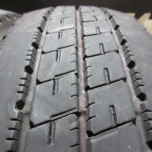 中古タイヤ 175/80R15 ブリヂストン DURAVIS R207 6ｍｍ 2022年式 2本セットの画像3