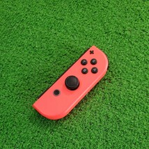 Nintendo Switch ニンテンドースイッチ ジョイコン 動作確認済み ネオンレッド Joy-Con HAC-016 コントローラー コントローラ_画像1