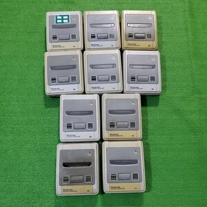 SFC スーパーファミコン 本体 10台 まとめ売り まとめて Nintendo 任天堂 SHVC-001 スーファミ ゲーム機器