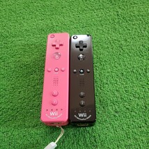 Wii リモコン モーションプラス コントローラ 8本 8個 まとめ売り ホワイト ブラック ブルー ピンク 内蔵 任天堂 コントローラー_画像5