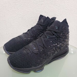 NIKE LEBRON 17 ナイキ レブロン スニーカー 27㎝ ブラック ストリート 人気靴 完売モデル BQ3177-001 